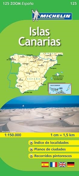 MAPA ISLAS CANARIAS ZOOM 125 | 9782067142725 | VV. AA.
