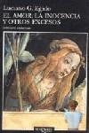 AMOR LA INOCENCIA Y OTROS EXCESOS, EL (ANDANZAS) | 9788483101100 | EGIDO, LUCIANO G.