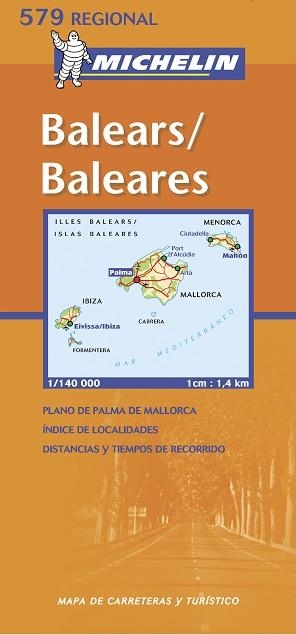 MAPA BALEARES 579 (2003) | 9782067100985 | VARIS