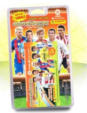 BLISTER 7 SOBRES TRADING CARDS ADRENALYN 2016 2017 | 9788427870208 | AA.VV