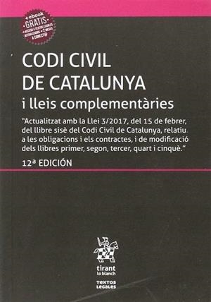CODI CIVIL DE CATALUNYA I LLEIS COMPLEMENTÀRIES | 9788491693321 | SOLÉ RESINA, JUDITH