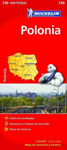 MAPA POLONIA 720 | 9782067171572 | VARIOS AUTORES