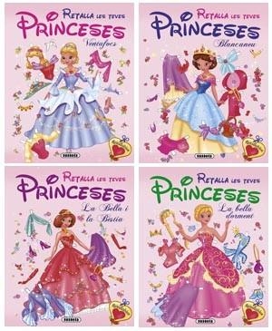 RETALLA LES TEVES PRINCESES (4 TÍTOLS) | 9788467719437 | SUSAETA, EQUIPO