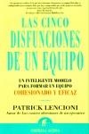 CINCO DISFUNCIONES DE UN EQUIPO, LAS | 9788495787323 | LENCIONI, PATRICK