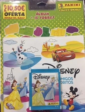 DISNEY FAVOURITE FRIENDS BLISTER ALBUM 15 SOBRES | 9788427870901 | AA.VV.