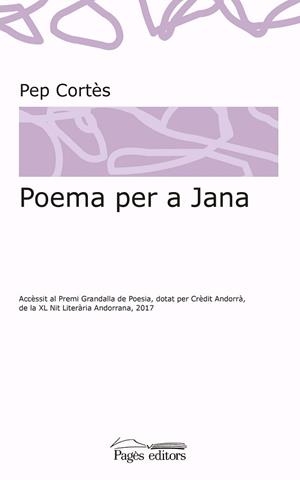 POEMA PER A JANA | 9788413030036 | CORTÈS VILA, PEP