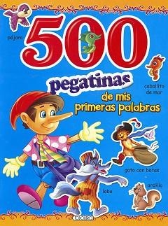 500 PEGATINAS AZUL | 9788490379875 | AA.VV