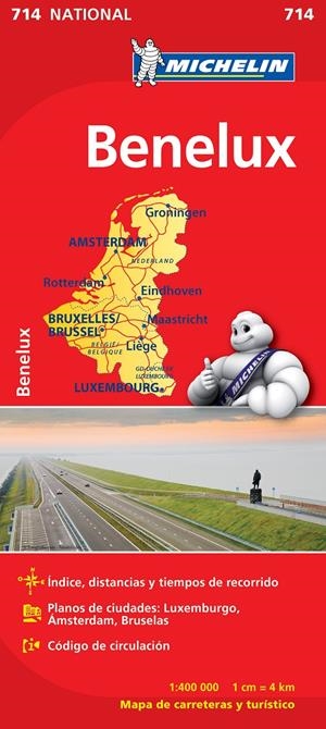 MAPA BENELUX 714 | 9782067170582 | VARIOS AUTORES