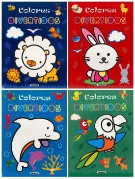 COLORES DIVERTIDOS (4 TÍTULOS) | 9788467765588 | SUSAETA, EQUIPO