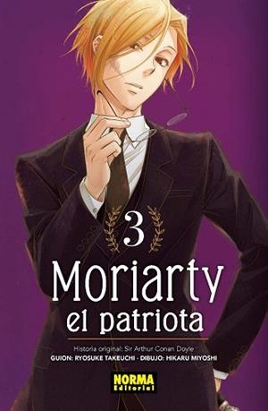 MORIARTY EL PATRIOTA 3 | 9788467934694 | RYOSUKE TAKEUCHI, HIKARU MIYOSHI