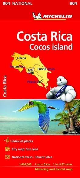 MAPA NATIONAL COSTA RICA | 9782067229433 | AA.VV