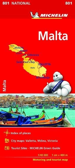 MAPA NATIONAL MALTA 801 | 9782067229037 | MICHELIN