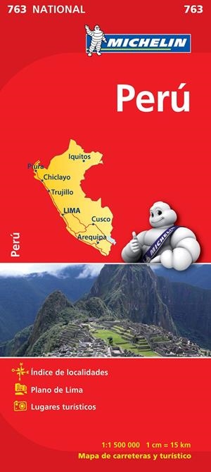 MAPA PERÚ 763 | 9782067173446 | VARIOS AUTORES