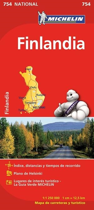 MAPA FINLANDIA 754 | 9782067172906 | VARIOS AUTORES