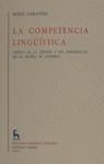 COMPETENCIA LINGÜISTICA, LA | 9788424914325 | CARAVEDO, ROCIO