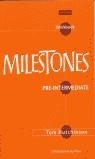 MILESTONES PRE-INTERMEDIATE WORKBOOK (WITH KEY) | 9780194338615 | HUTCHINSON, TOM