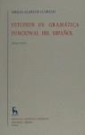 ESTUDIOS DE GRAMATICA FUNCIONAL DEL ESPAÑOL | 9788424907679 | ALARCOS LLORACH, EMILIO