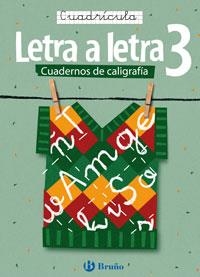 CALIGRAFÍA LETRA A LETRA CUADRÍCULA 3 | 9788421639740 | CABELLO SÁNCHEZ, RAMIRO