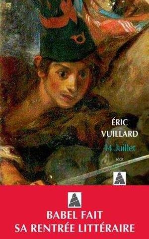 14 JUILLET | 9782330096113 | VUILLARD, ERIC