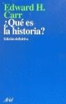 QUE ES LA HISTORIA ? | 9788434410015 | CARR, EDWARD HALLETT
