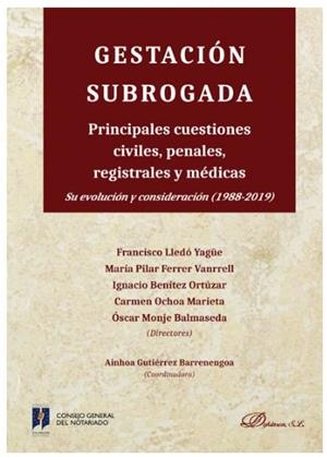 GESTACIÓN SUBROGADA | 9788413242897 | LLEDO YAGUE, FRANCISCO/FERRER VANRRELL, MARIA PILAR