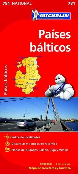 MAPA PAISES BALTICOS 781 | 9782067173804 | AA.VV