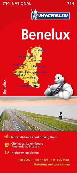 MAPA NATIONAL BENELUX | 9782067170605 | VV. AA.