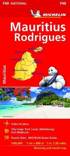 MAPA NATIONAL ISLAS MAURICIO | 9782067233201 | VV.AA.
