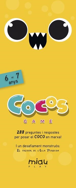 COCOS GAME 6-7 AÑOS | 9788416082278 | OROZCO, MARÍA JOSÉ / RAMOS, ÁNGEL MANUEL / RODRÍGUEZ, CARLOS MIGUEL