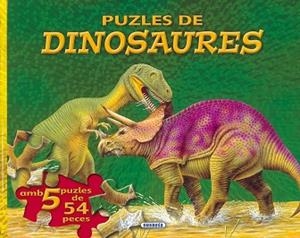 LLIBRE PUZZLE DE DINOSAURES AMB 54 PECES | 9788430566884 | SUSAETA, EQUIPO