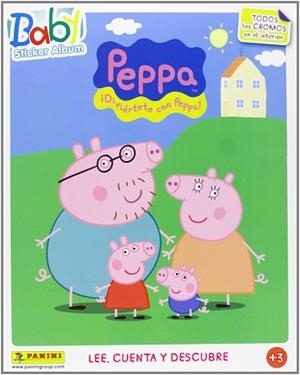 DIVIERTETE CON PEPPA - BABY STICKER ALBUM. LEE, CUENTA Y DESCUBRE | 9788427867093 | VV.AA.