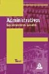 TEST ADMINISTRATIVOS CORPORACIONES LOCALES | 9788483114506 | VARIS