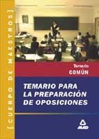 CUERPO DE MAESTROS TEMARIO COMUN | 9788466501989 | PEREZ ROMERO, JOSE TOMAS