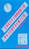 CUESTIONARIO PSICOTECNICO CON SOLUCIONES | 9788487407321 | BLAZQUEZ DIAZ, JULIO
