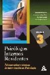 PSICOLOGOS INTERNOS RESIDENTES VOL. III | 9788466501491 | MARTOS PEREZ, CONCEPCION