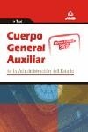 CUERPO GENERAL AUXILIAR ADMINISTRACION ESTADO TEST 2004 | 9788466533096 | VARIS