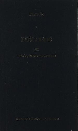 DIALOGOS VOL.3 (PLATON) | 9788424910365 | PLATON