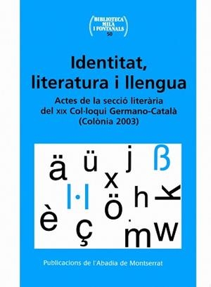 IDENTITAT LITERATURA I LLENGUA | 9788484158110 | ARNAU I SEGARRA, PILAR