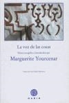 VOZ DE LAS COSAS LA | 9788493443924 | YOURCENAR, MARGUERITE
