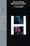 MAS ALLA DEL SUJETO : NIETZSCHE, HEIDEGGER Y LA H | 9788475095226 | VATTIMO, GIANNI
