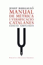 MANUAL DE METRICA I VERSIFICACIO CATALANES | 9788497872270 | BARGALLO, JOSEP