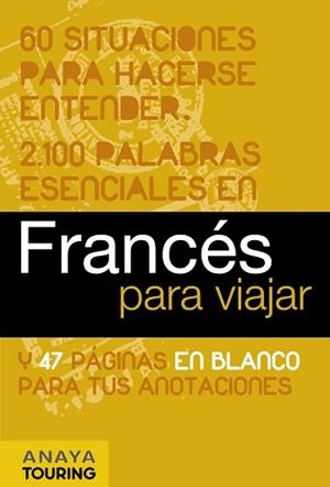 FRANCES PARA VIAJAR | 9788497768733 | CANTERA ORTIZ DE URBINA, JESÚS