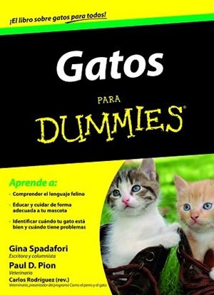GATOS PARA DUMMIES | 9788432921452 | GINA SPADAFORI