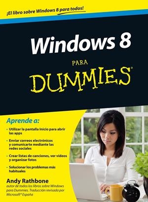 WINDOWS 8 PARA DUMMIES | 9788432900778 | ANDY RATHBONE