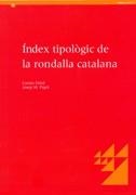 INDEX TIPOLOGIC RONDALLA CATALANA | 9788439362142 | ORIOL, CARME; PUJOL, JOSEP M.