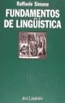 FUNDAMENTOS DE LINGUISTICA | 9788434482111 | SIMONE, RAFFAELE