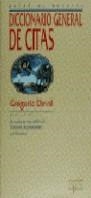 DICCIONARIO GENERAL DE CITAS | 9788478385720 | DOVAL, GREGORIO