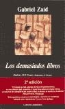DEMASIADOS LIBROS, LOS | 9788433905338 | ZAID, GABRIEL