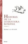 HISTORIA DE LA LITERATURA ROMANA VOL. 1 | 9788425419454 | ALBERCHT, MICHAEL VON