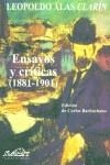ENSAYOS Y CRITICAS (1881-1901) | 9788495642028 | CLARIN, LEOPOLDO ALAS